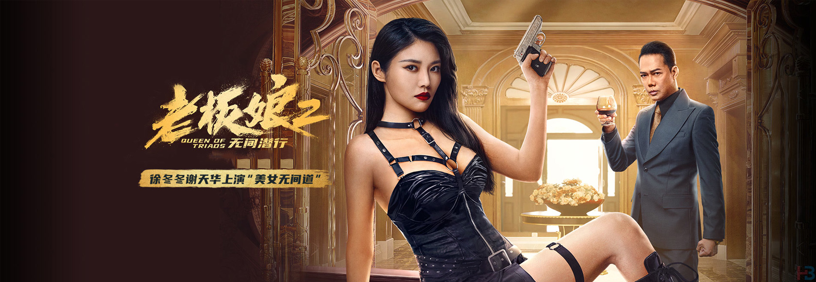 《老板娘2无间潜行》国产犯罪片海报下载